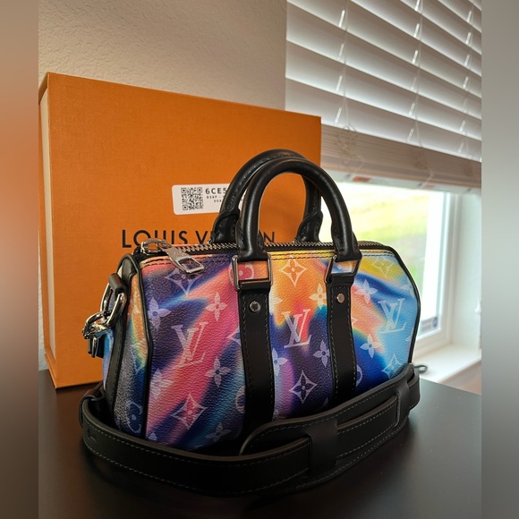 🥰Host Pick🤩🎉🎀 Louis Vuitton Monogram Sunset XS KEEPALL Speedy Nano Mini - Picture 10 of 15